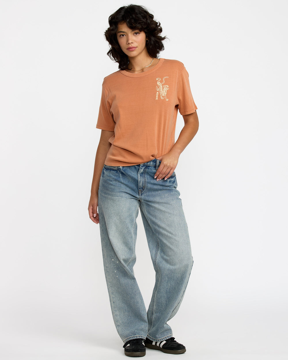 Daily Tee - Pumpkin Solid