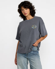 Hawaii Hex II Baggie Tee - Gravel