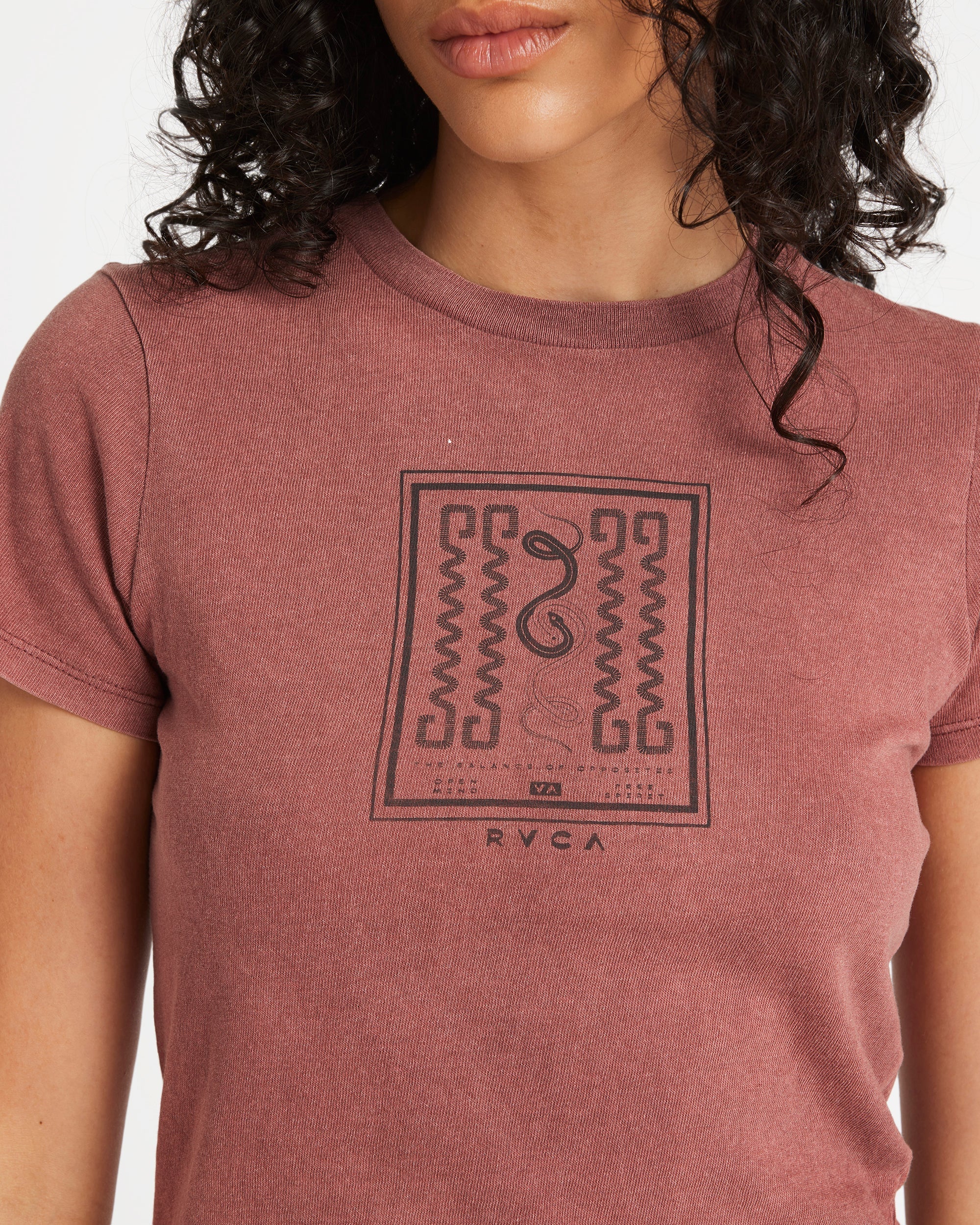 411 Tee - Mahogany