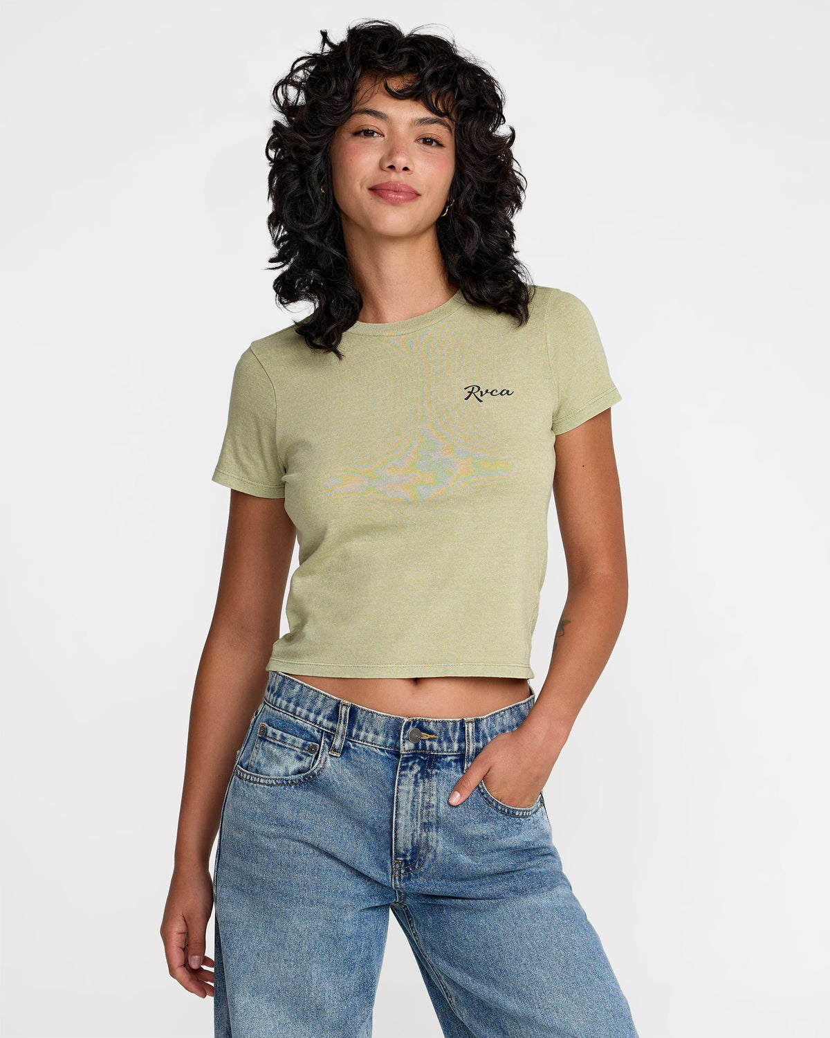 411 Tee - Sage Green