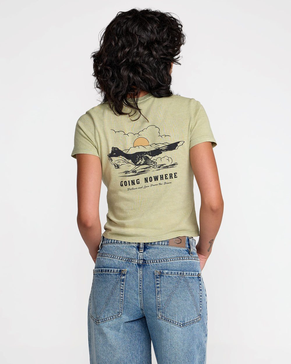 411 Tee - Sage Green