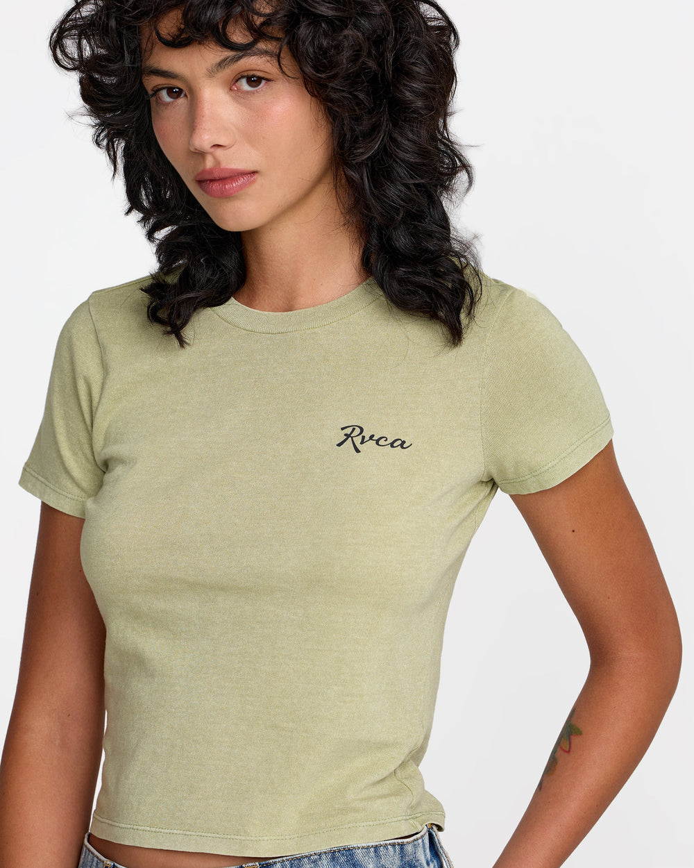 411 Tee - Sage Green