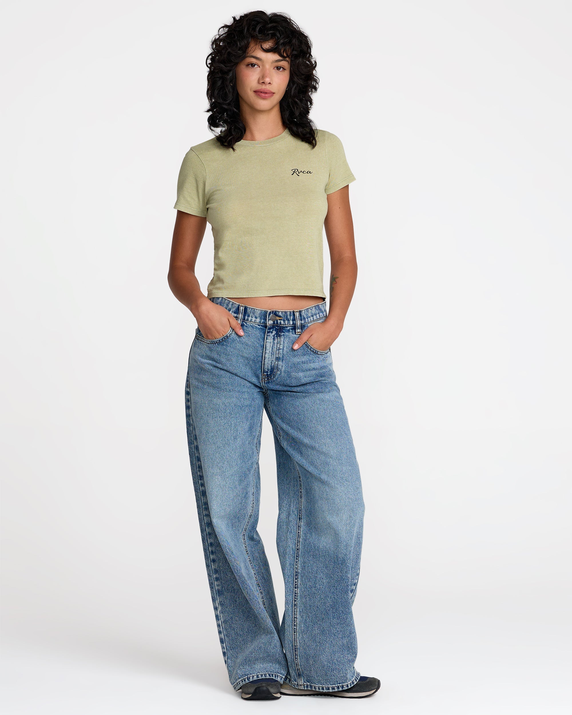 411 Tee - Sage Green