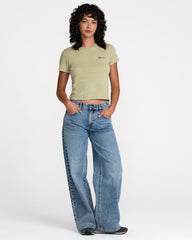 411 Tee - Sage Green