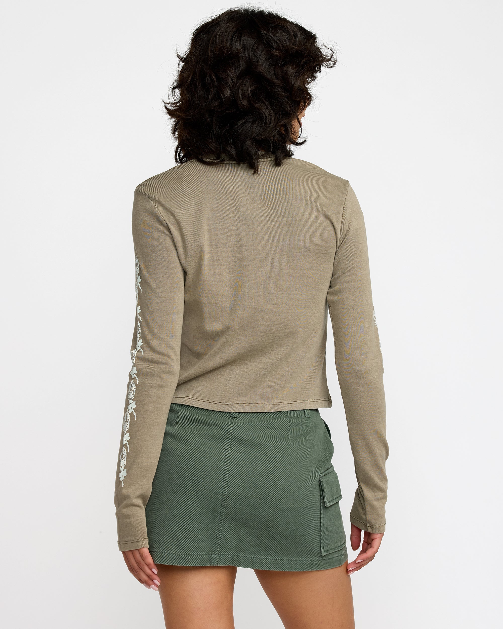 KSL Long Sleeve Fitted Tee - Desert Taupe