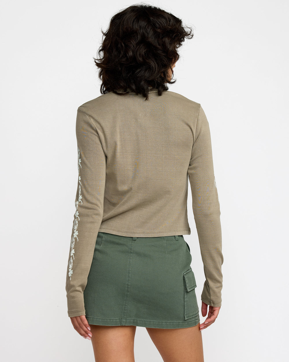 KSL Long Sleeve Fitted Tee - Desert Taupe