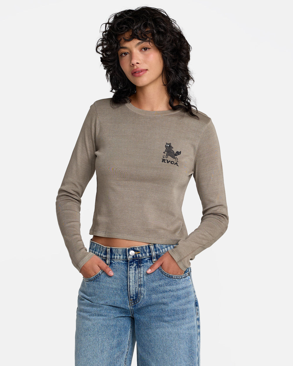 Fortune Long Sleeve Tee - Desert Taupe