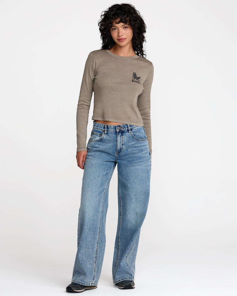 Fortune Long Sleeve Tee - Desert Taupe