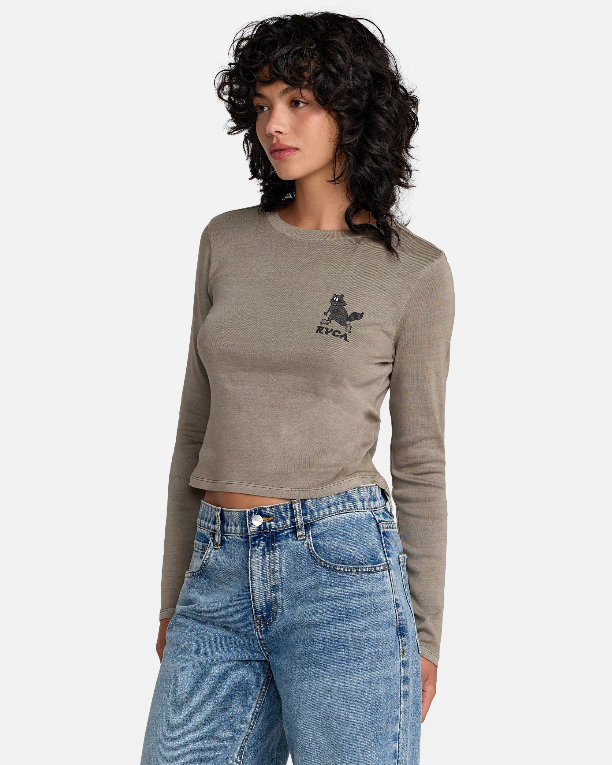 Fortune Long Sleeve Tee - Desert Taupe