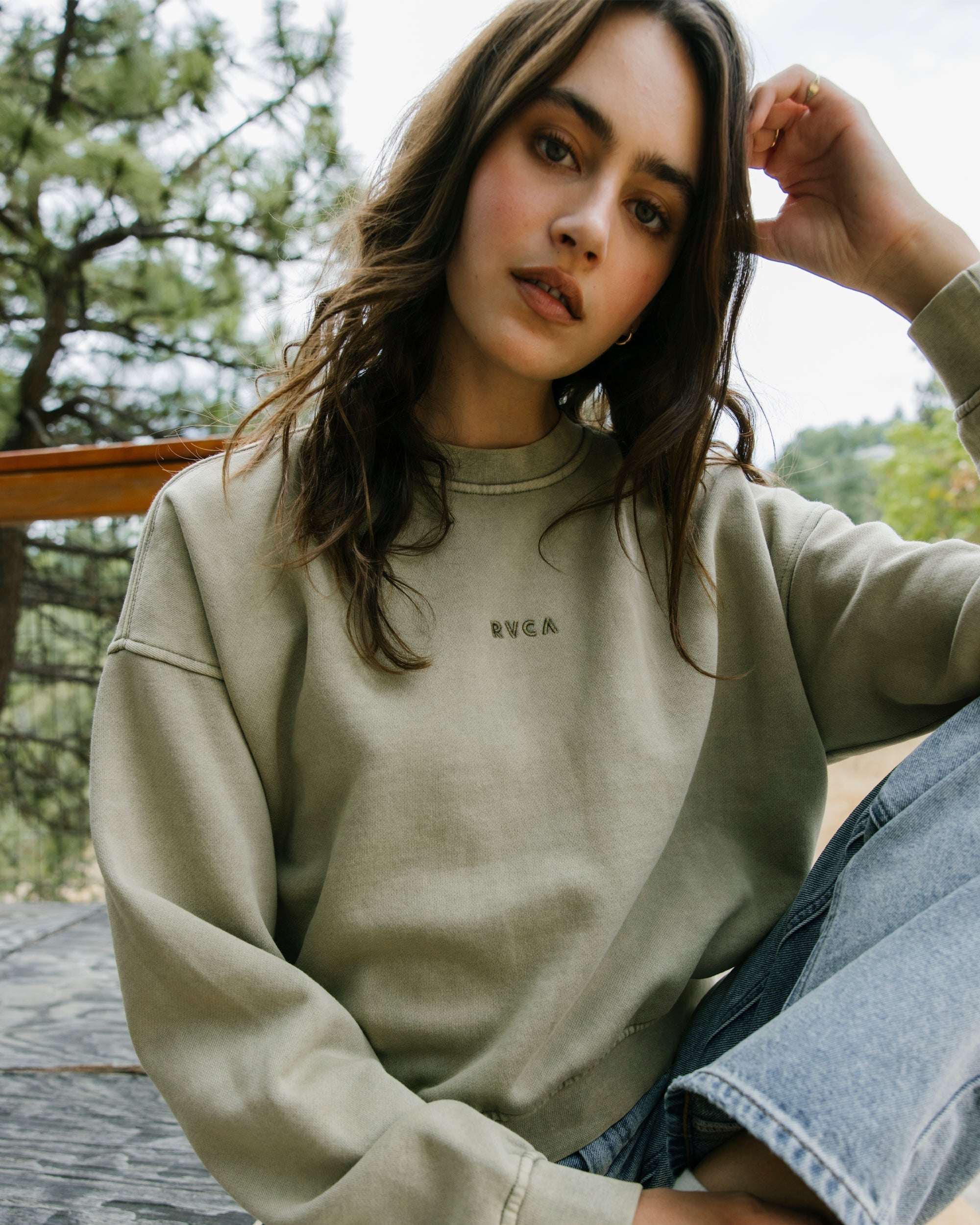 Forever Fleece - Lentil Green