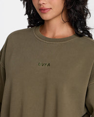 Forever Fleece - Lentil Green