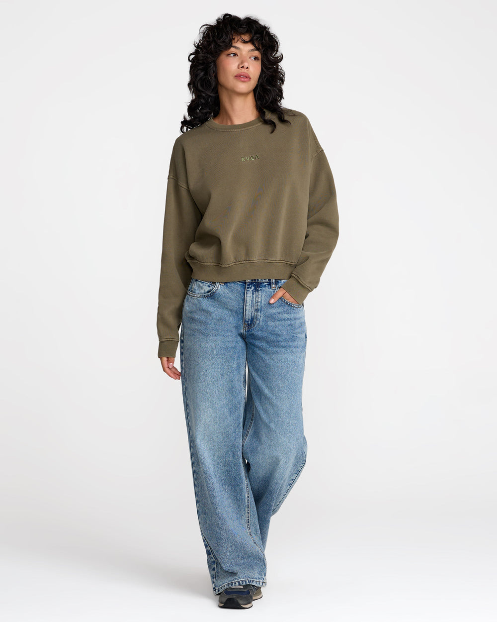 Forever Fleece - Lentil Green