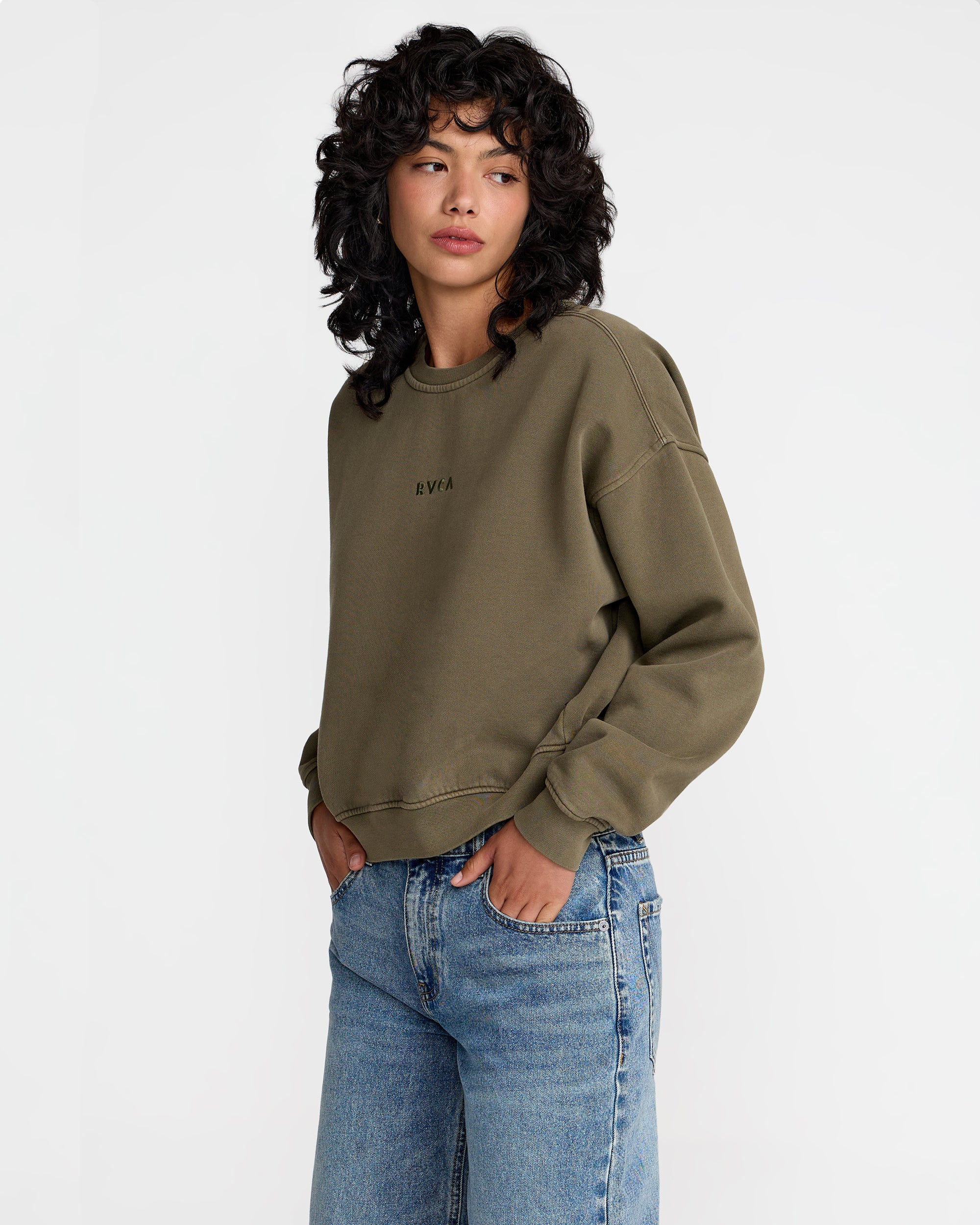 Forever Fleece - Lentil Green