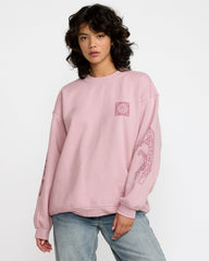 Baggie Boyfriend Crew - Lush Lilac