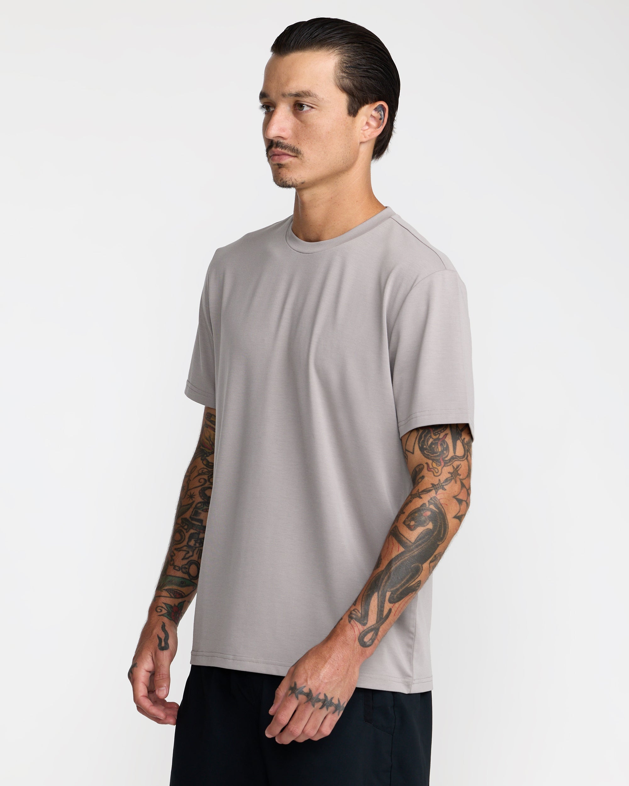 Balance Tee II - Brown Stone