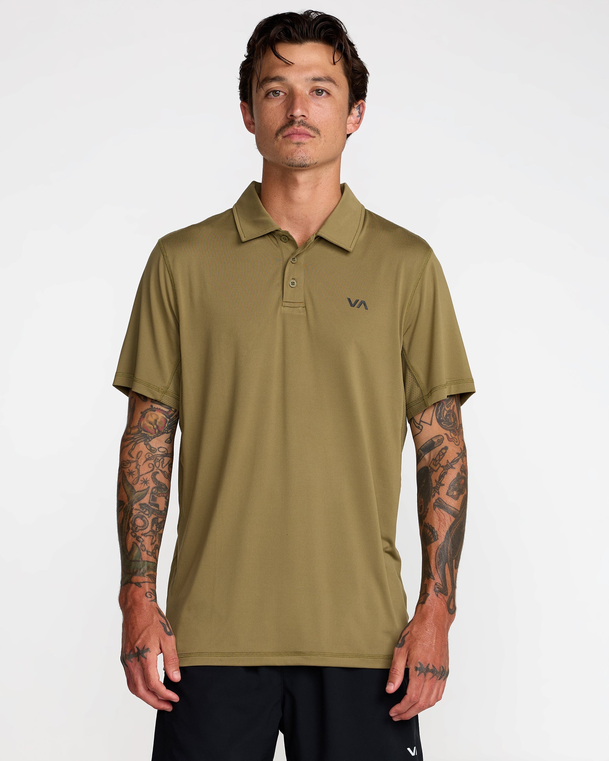 Sport Vent Polo - Light Olive