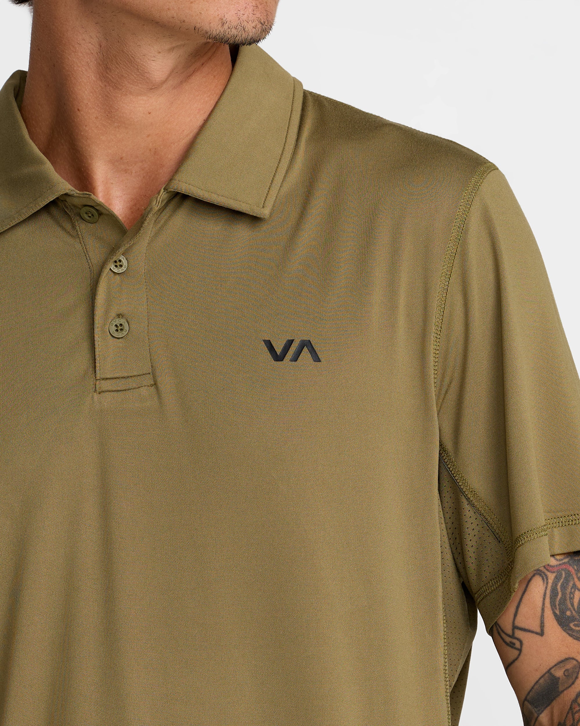 Sport Vent Polo - Light Olive