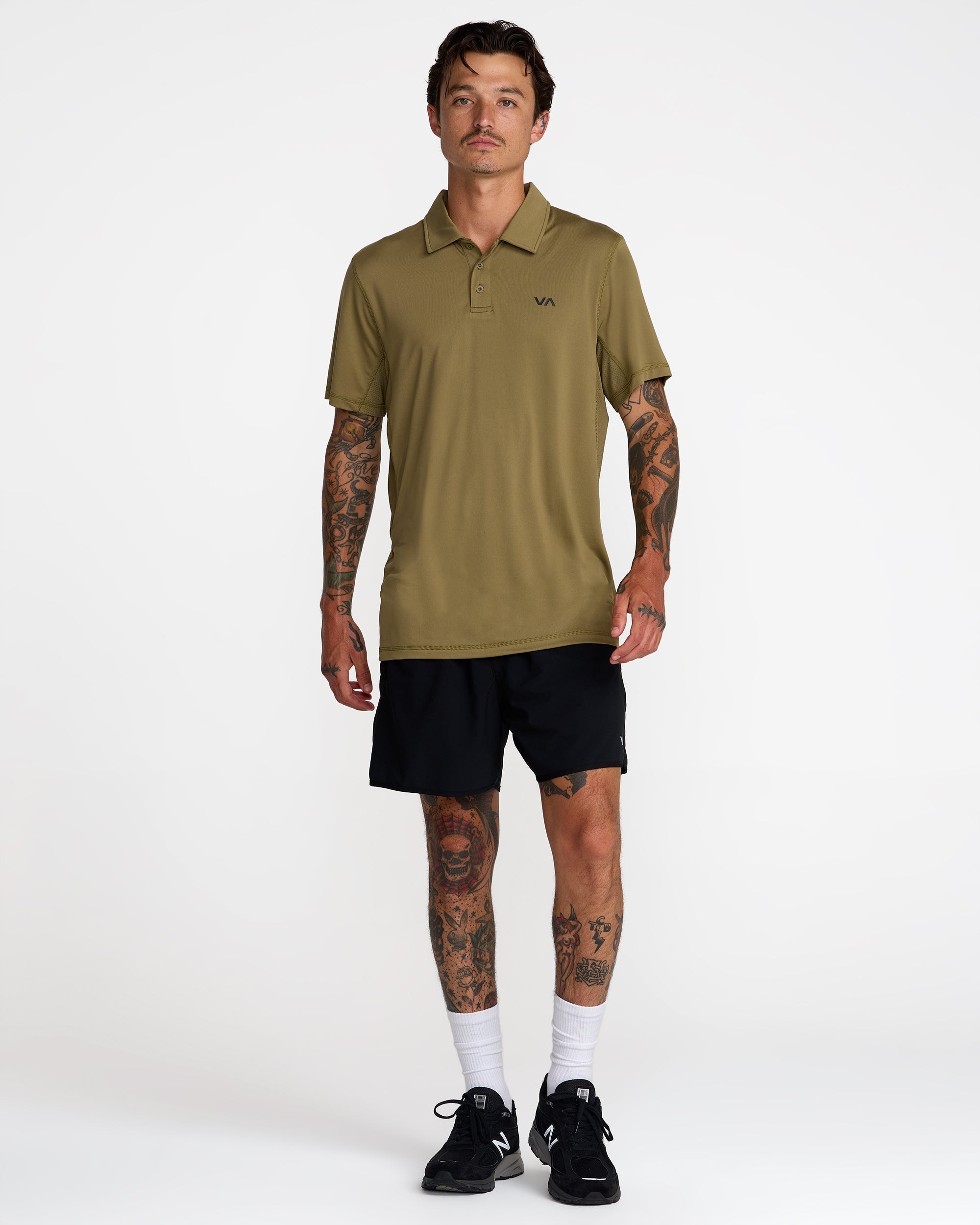 Sport Vent Polo - Light Olive