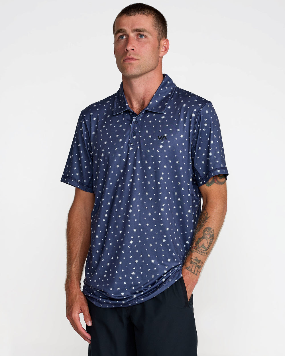 Sport Vent Polo - Moody Blue
