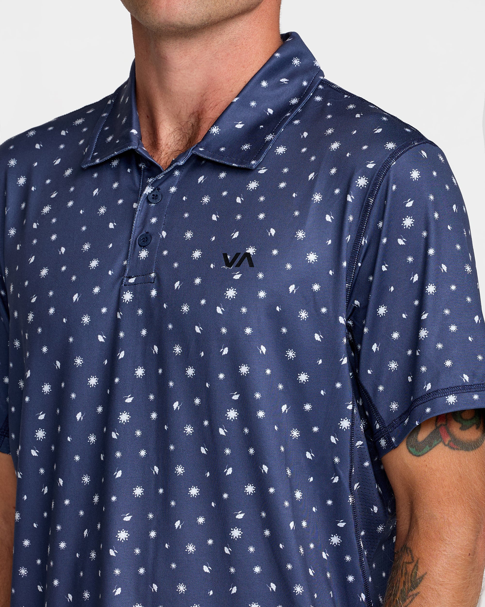 Sport Vent Polo - Moody Blue