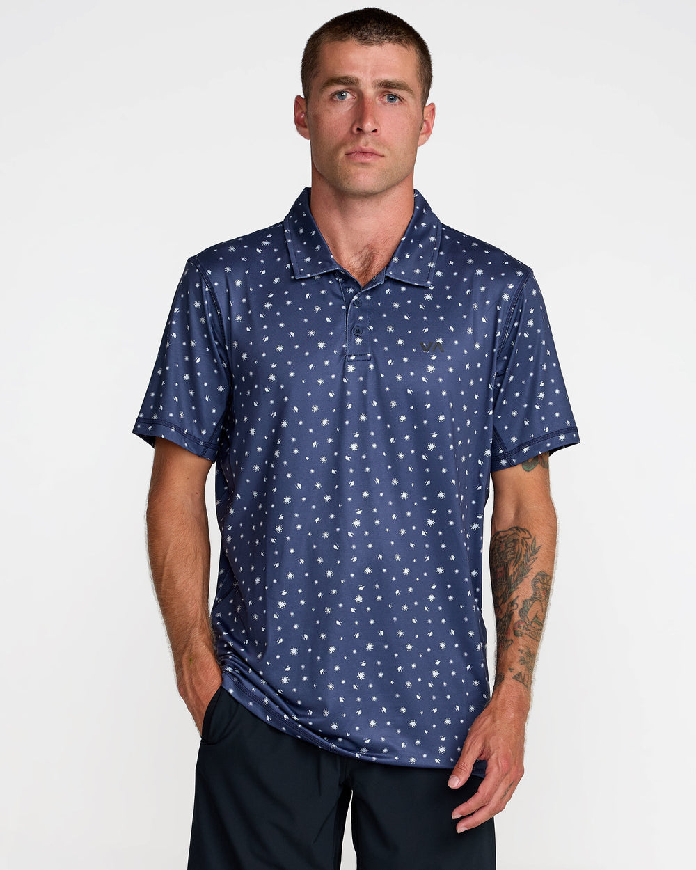 Sport Vent Polo - Moody Blue