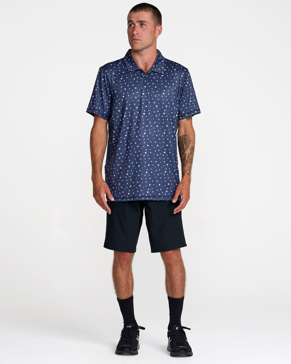 Sport Vent Polo - Moody Blue