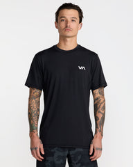 Sport Vent Short Sleeve Tee - Black