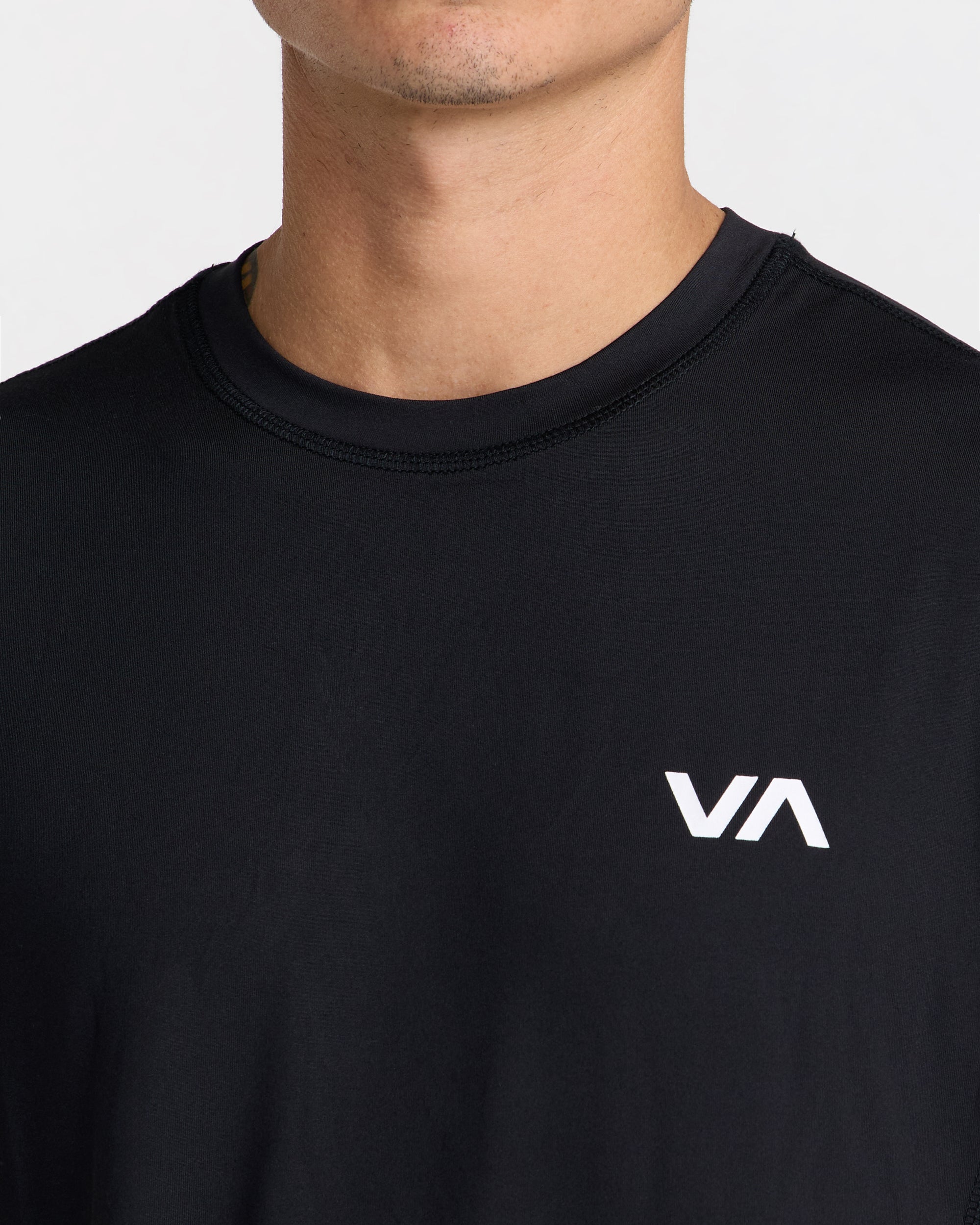 Sport Vent Short Sleeve Tee - Black