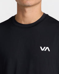 Sport Vent Short Sleeve Tee - Black