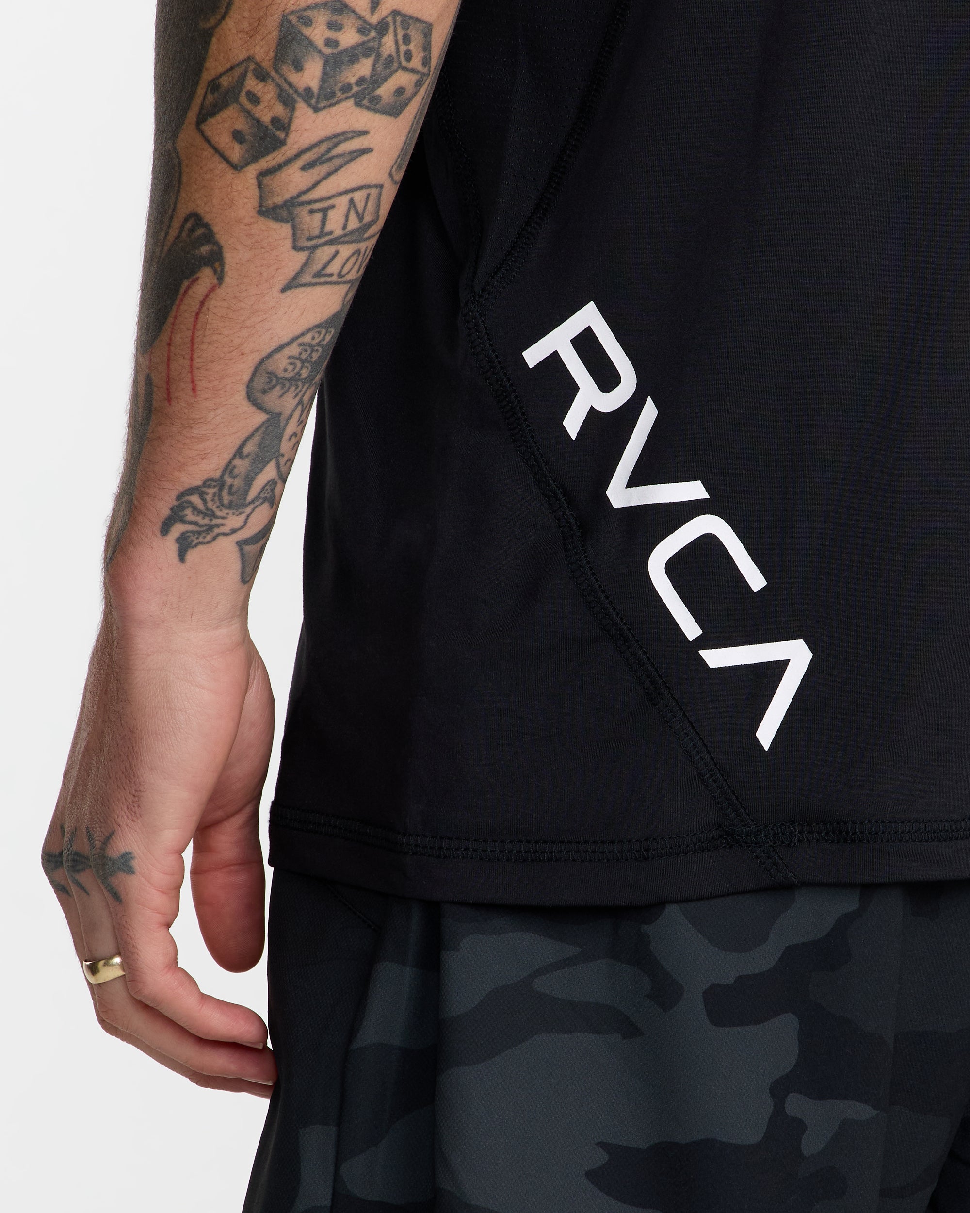 Sport Vent Short Sleeve Tee - Black