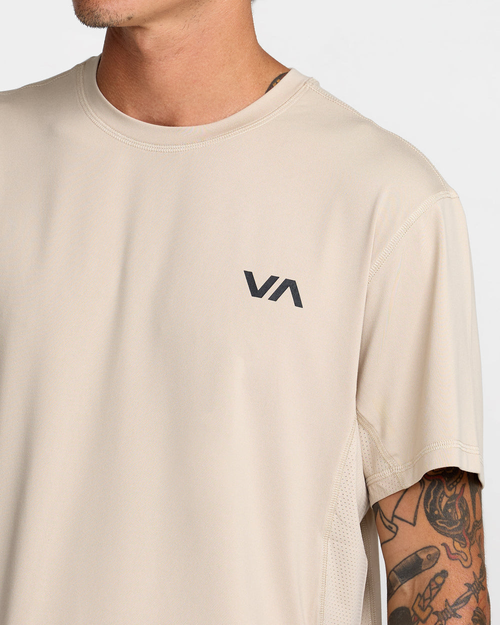Sport Vent Short Sleeve Tee - Light Khaki