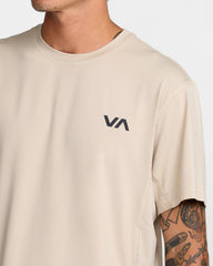 Sport Vent Short Sleeve Tee - Light Khaki