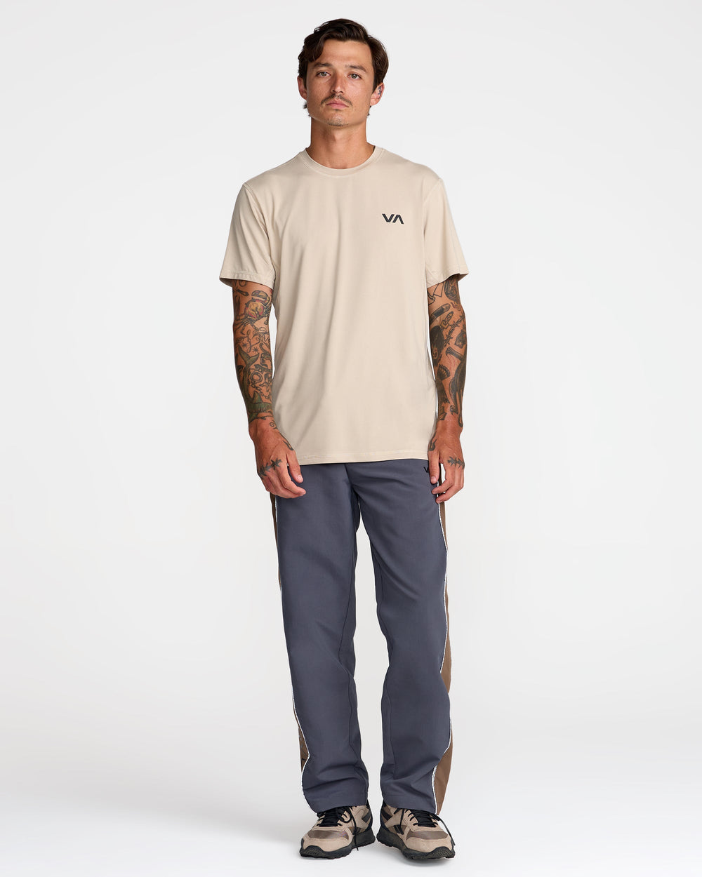 Sport Vent Short Sleeve Tee - Light Khaki