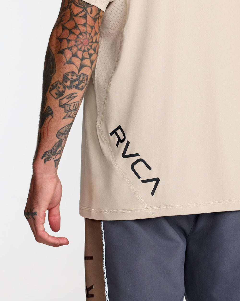 Sport Vent Short Sleeve Tee - Light Khaki