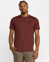 Sport Vent Short Sleeve Tee - Red Earth