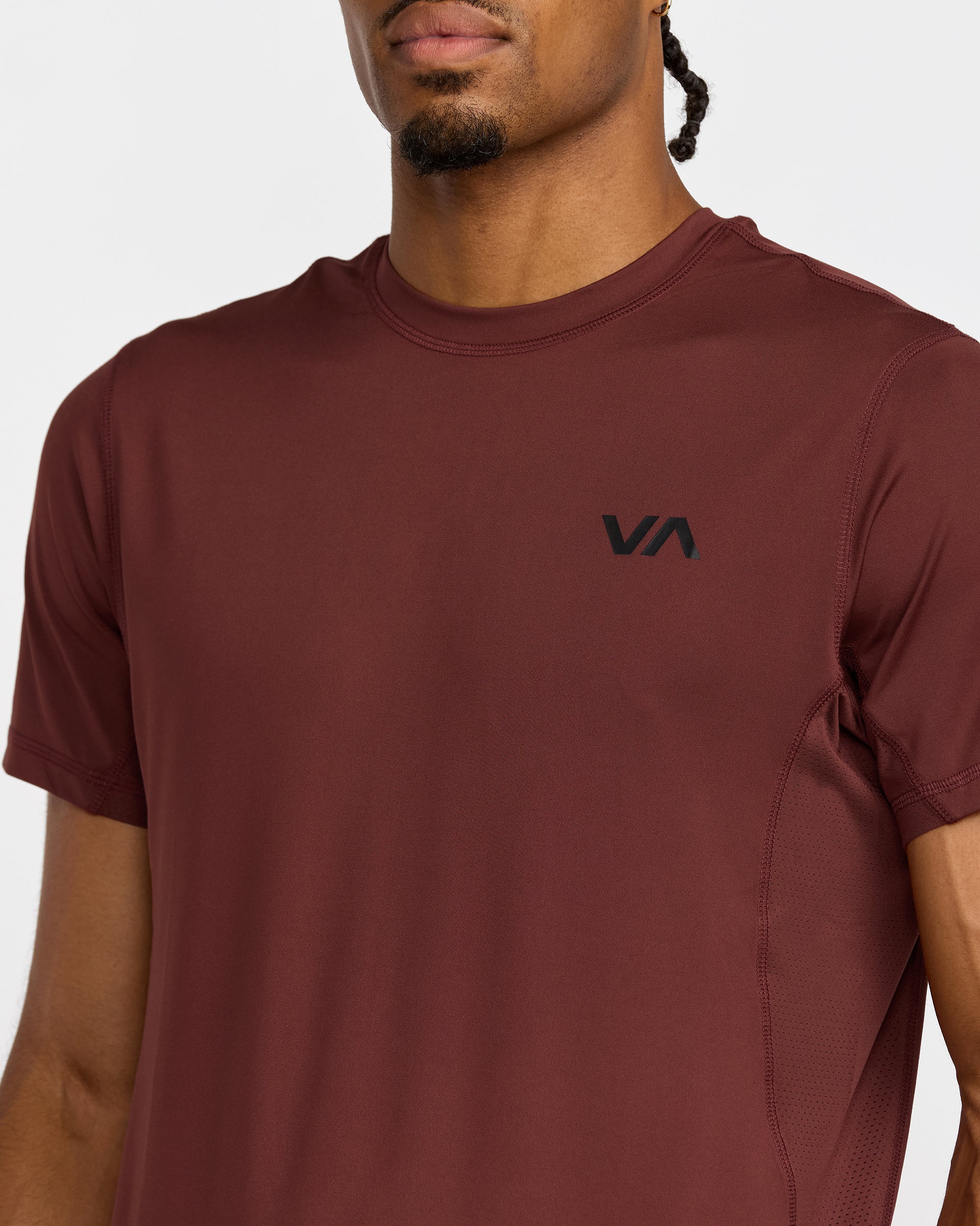 Sport Vent Short Sleeve Tee - Red Earth