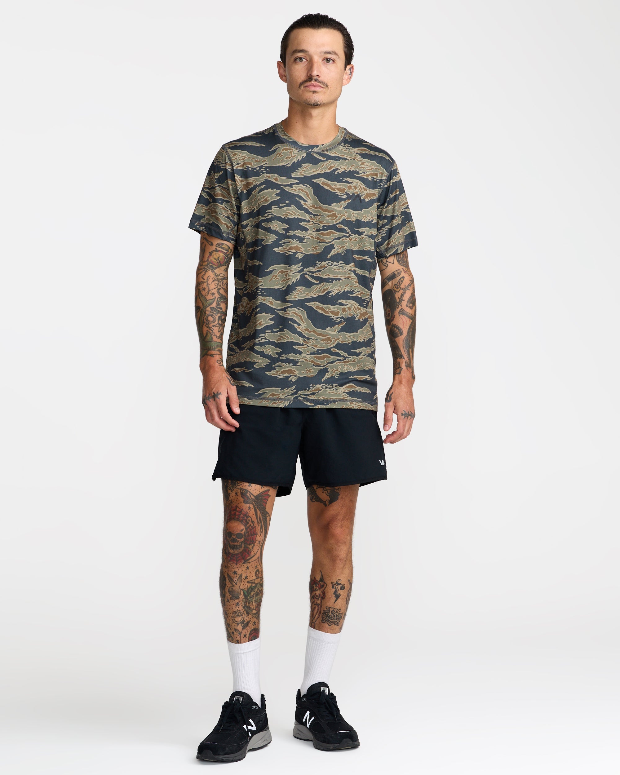 Sport Vent Short Sleeve Tee - Tiger Camo