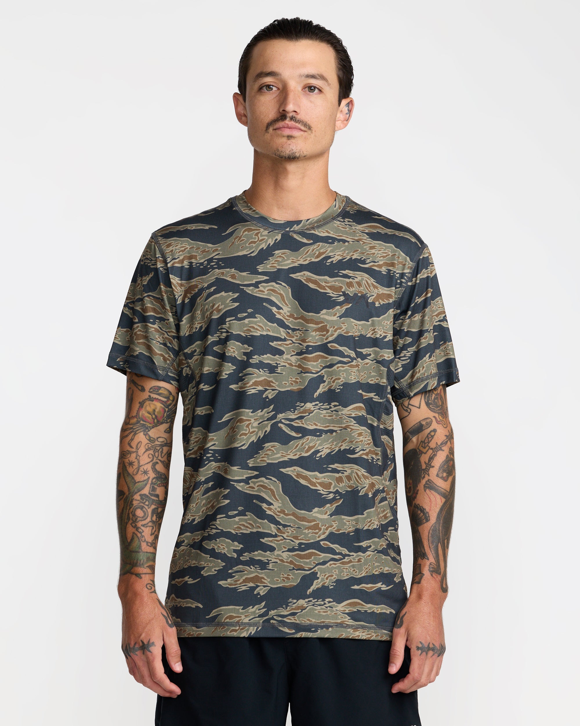 Sport Vent Short Sleeve Tee - Tiger Camo