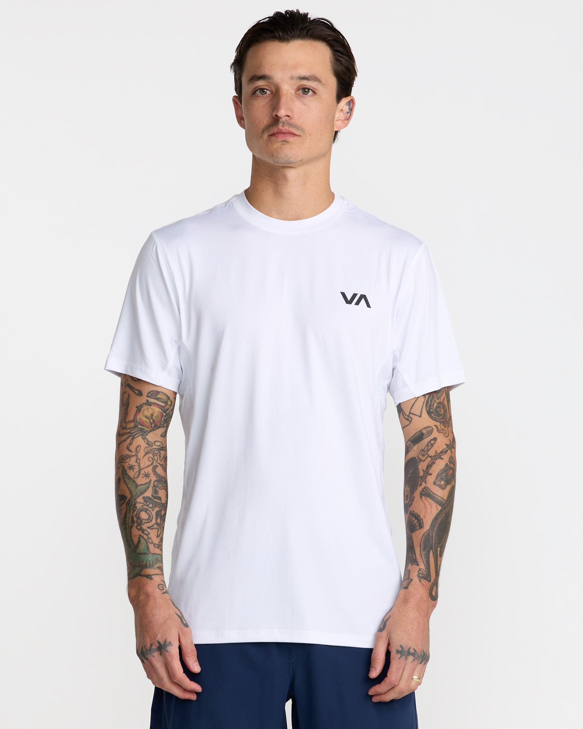 Sport Vent Short Sleeve Tee - White
