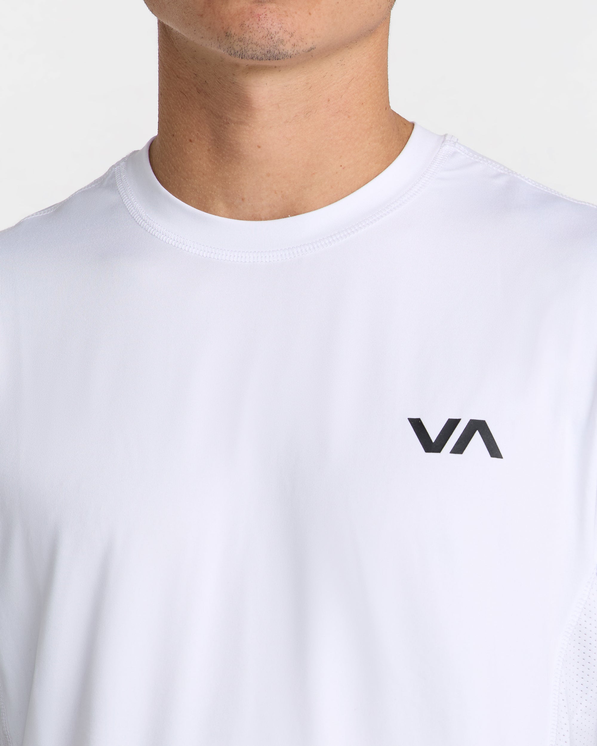 Sport Vent Short Sleeve Tee - White