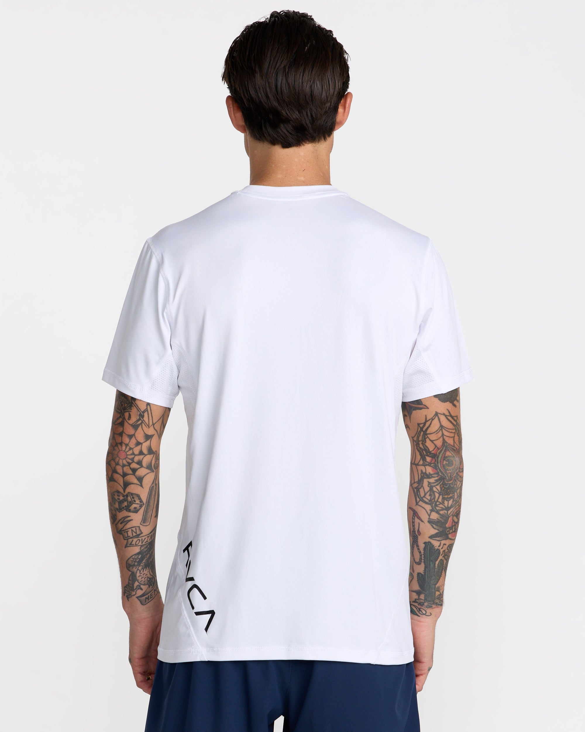 Sport Vent Short Sleeve Tee - White