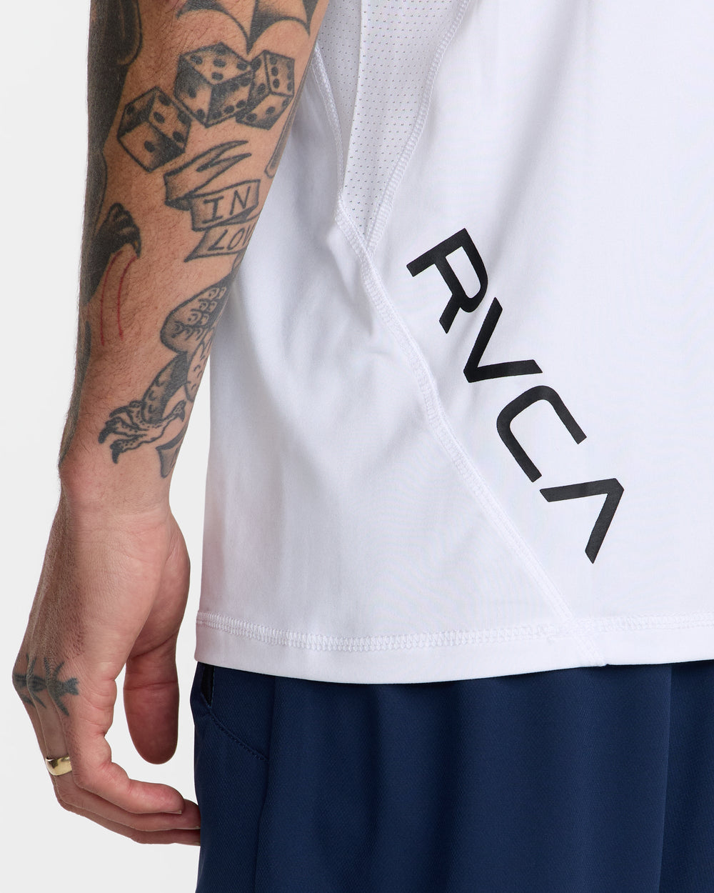 Sport Vent Short Sleeve Tee - White