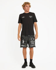Hawaii Yogger Stretch 17" Short - Fatigue