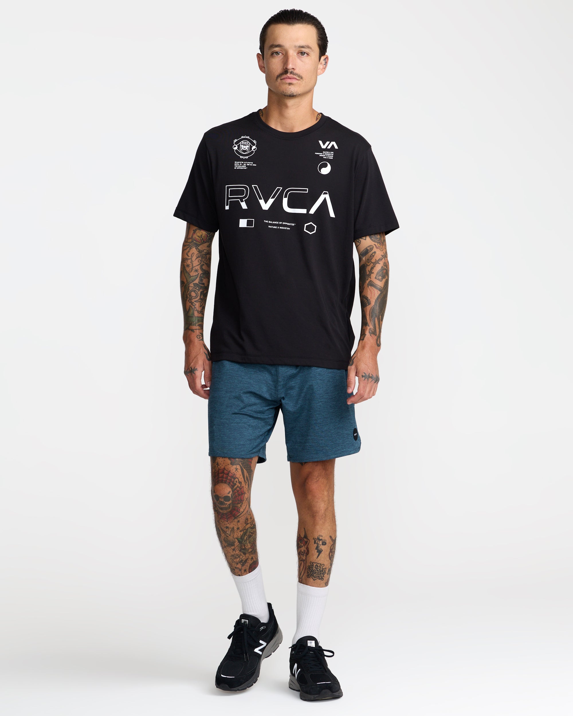 Yogger Recover 17" Shorts - Duck Blue