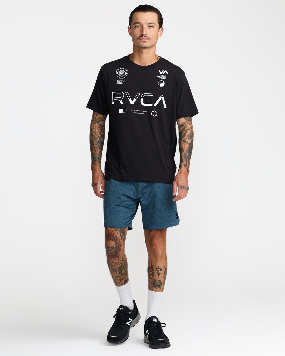 Yogger Recover 17" Shorts - Duck Blue