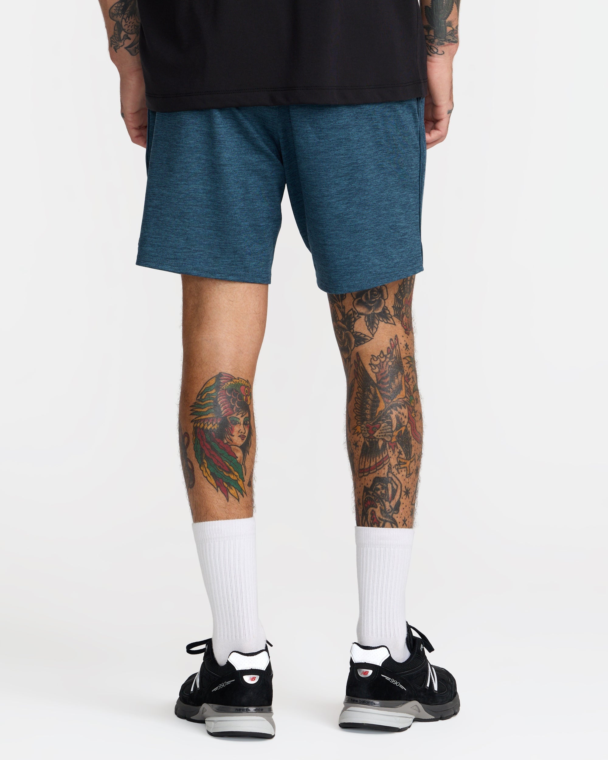 Yogger Recover 17" Shorts - Duck Blue