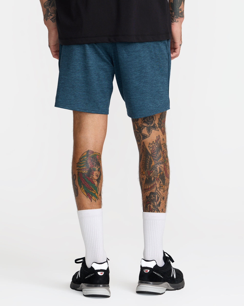Yogger Recover 17" Shorts - Duck Blue