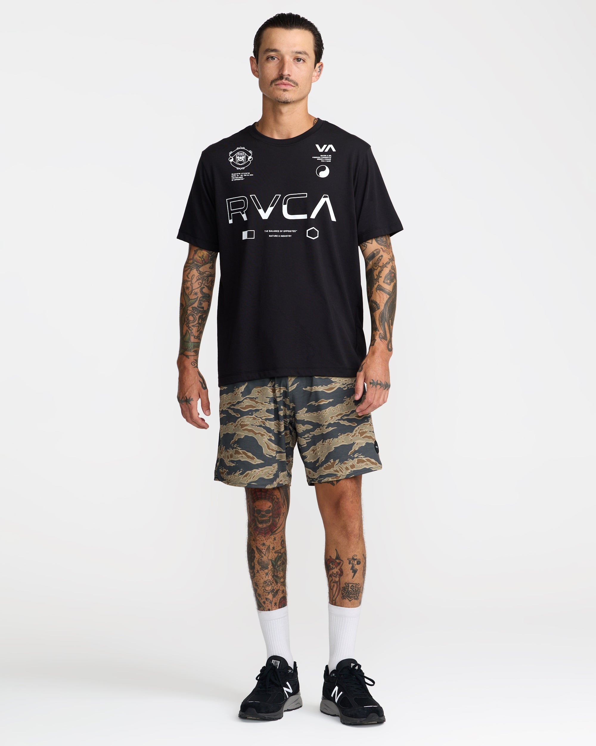 Yogger Recover 17" Shorts - Tiger Camo