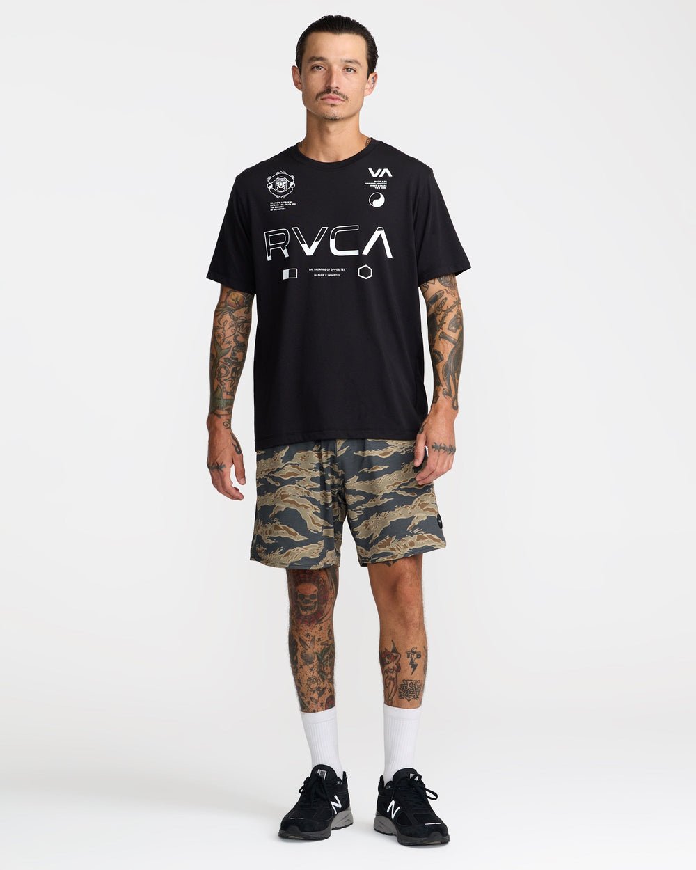Yogger Recover 17" Shorts - Tiger Camo