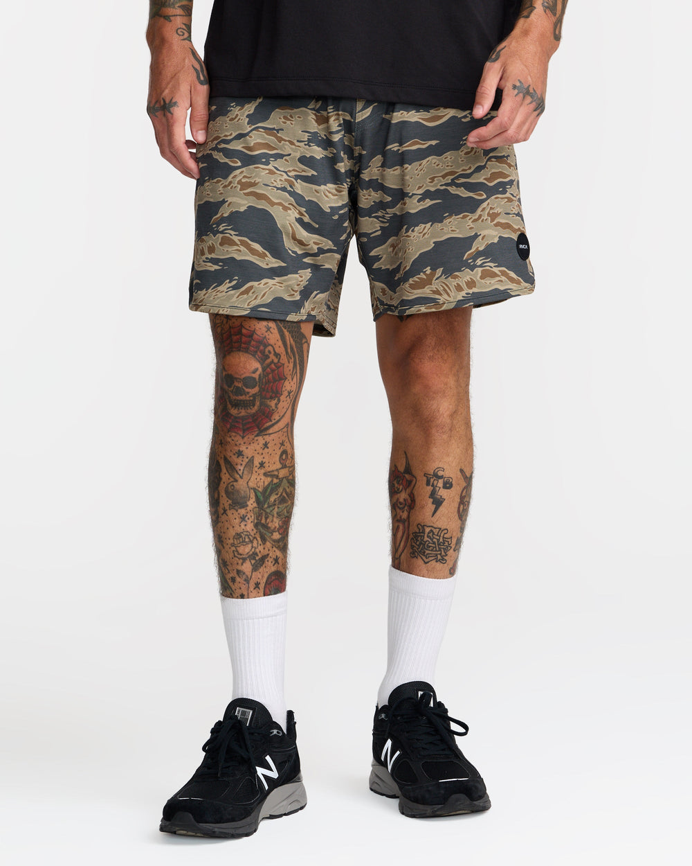 Yogger Recover 17" Shorts - Tiger Camo